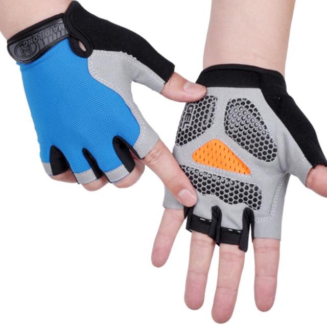 Cycling Gloves Fingerless Padded Breathable