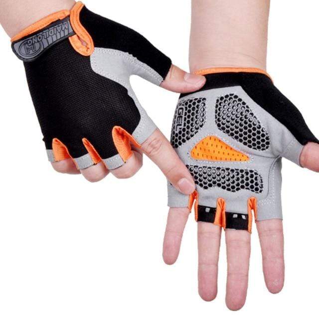 Cycling Gloves Fingerless Padded Breathable