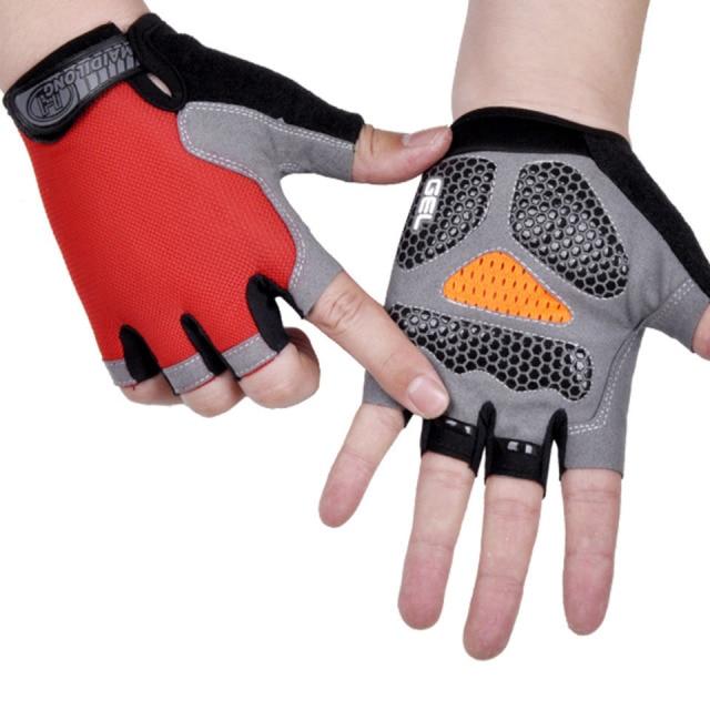 Cycling Gloves Fingerless Padded Breathable