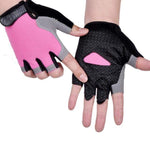 Cycling Gloves Fingerless Padded Breathable