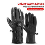 Cycling Gloves Full-Finger Water-Repellent & Moisture-Wicking