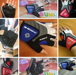 Cycling Gloves Gel Padding Half-Finger Non-Slip Grip