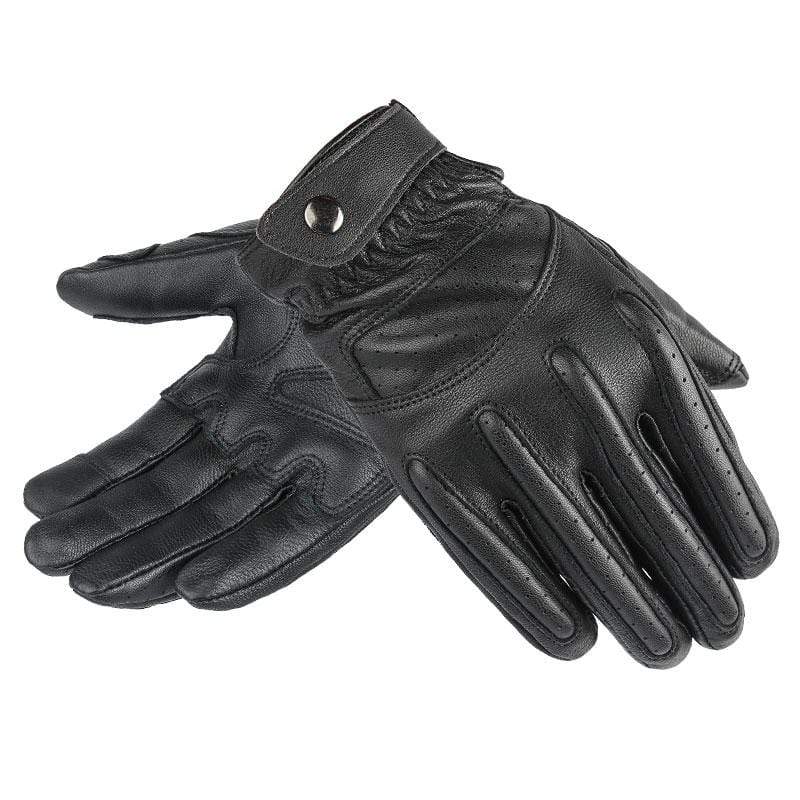 Cycling Gloves Goatskin & Microfiber Shock-Absorbent Touchscreen