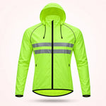 Cycling Jacket Water-Resistant Windproof Breathable