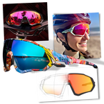 Cycling Sunglasses Polarized & Photochromic Non-Slip Fit