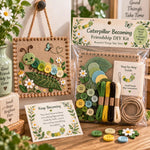 DIY Craft Kit Wildlife Embroidery Wall Hanging