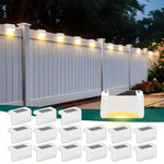Deck & Path Light Solar Dusk-To-Dawn No Wiring
