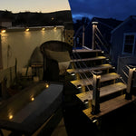 Deck & Path Light Solar Dusk-To-Dawn No Wiring