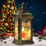 Decorative Christmas Lantern Integrated LED Warm Glow