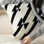 Decorative Cushion Cover Tufted Chenille Concealed Zipper