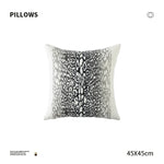 Decorative Cushion Cover Tufted Chenille Concealed Zipper