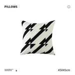 Decorative Cushion Cover Tufted Chenille Concealed Zipper