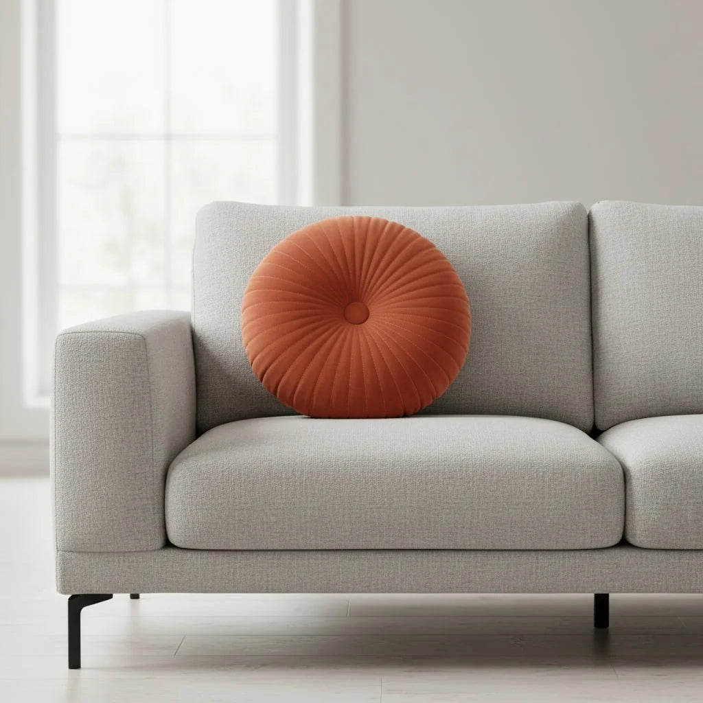 Decorative Cushion Fluffy Plush Machine Washable 35 Cm