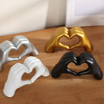 Decorative Figurine Resin Artistic Loving Design