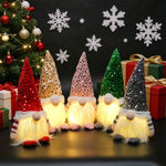Decorative Gnome Handcrafted Glitter Hat & Soft Fluffy Beard