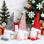 Decorative Gnome Handcrafted Glitter Hat & Soft Fluffy Beard