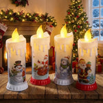 Decorative LED Candle Realistic Flame Smoke-Free