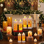 Decorative LED Candle Realistic Flame Smoke-Free