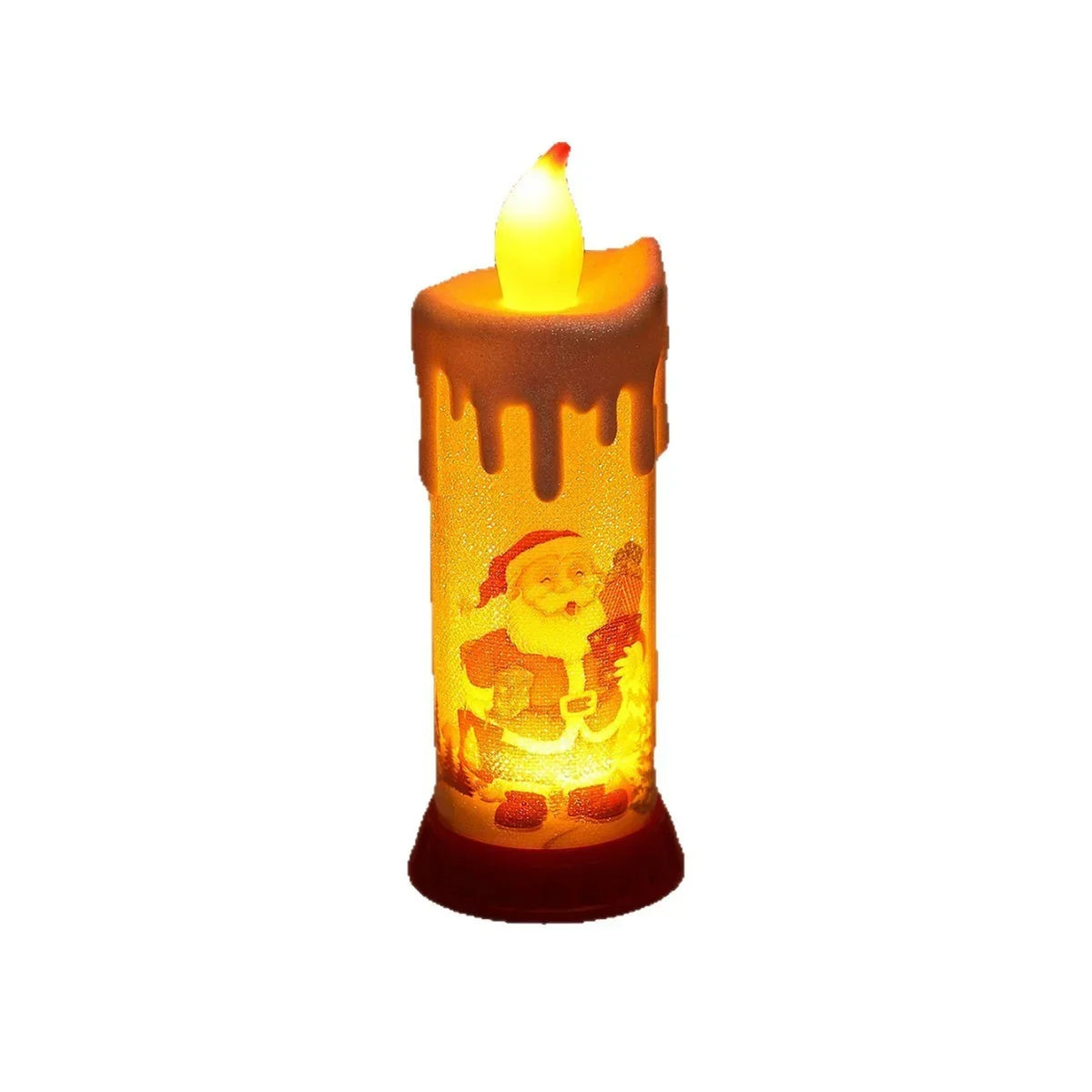 Decorative LED Candle Realistic Flame Smoke-Free