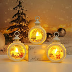 Decorative LED Lantern Christmas Motifs Indoor & Outdoor