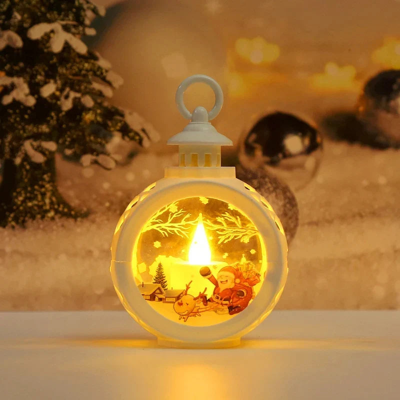 Decorative LED Lantern Christmas Motifs Indoor & Outdoor