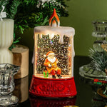 Decorative Lantern Built-In Glitter Light Battery-Free