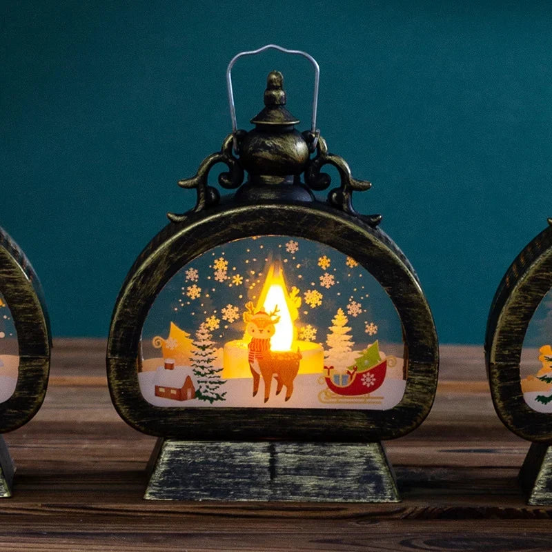 Decorative Lantern Energy-Saving LED Weather-Resistant Indoor & Outdoor