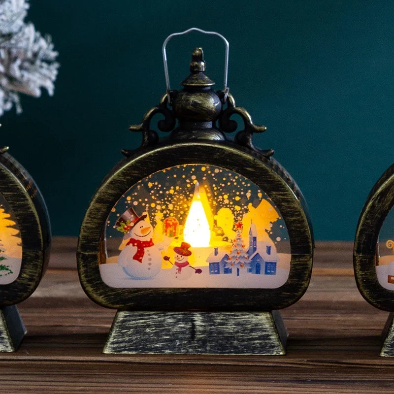 Decorative Lantern Energy-Saving LED Weather-Resistant Indoor & Outdoor