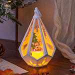 Decorative Lantern Even Warm Glow Energy-Saving Bulb Compatible