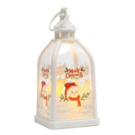 Decorative Lantern Festive Cutout With Handle Indoor Outdoor