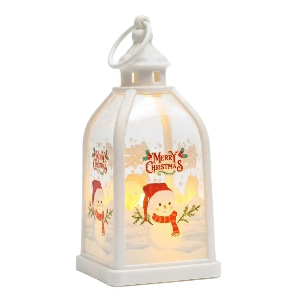 Decorative Lantern Festive Cutout With Handle Indoor Outdoor