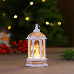 Decorative Lantern Holiday Figurine Warm LED & Battery-Operated