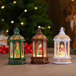 Decorative Lantern Holiday Figurine Warm LED & Battery-Operated