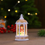 Decorative Lantern Holiday Figurine Warm LED & Battery-Operated