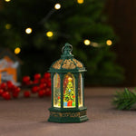 Decorative Lantern Holiday Figurine Warm LED & Battery-Operated