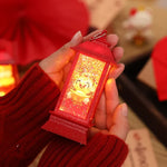 Decorative Lantern Integrated Warm LED Festive Motif