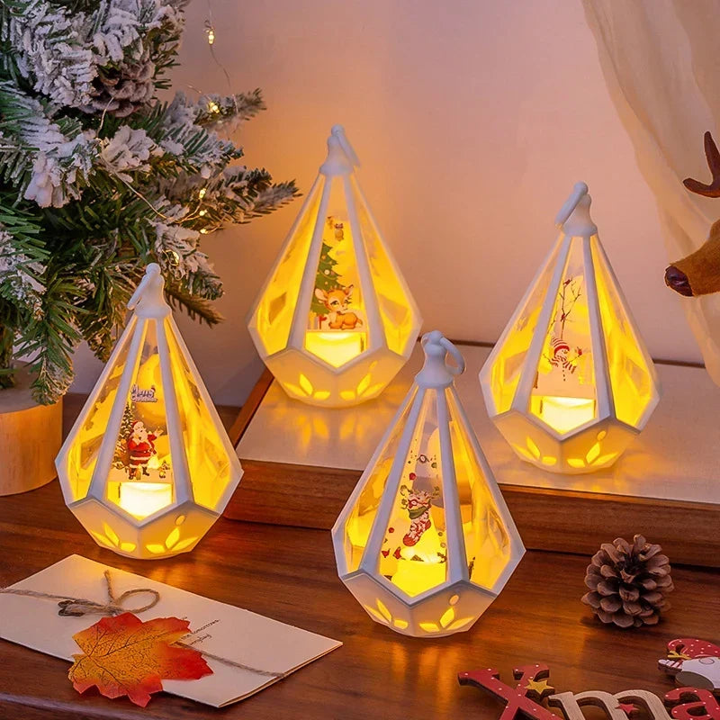 Decorative Lantern Warm Ambient Glow Energy-Saving Bulb Compatible