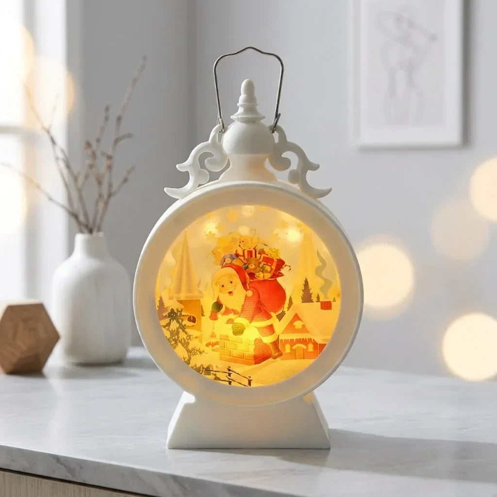 Decorative Lantern Warm White LED Lightweight Handle