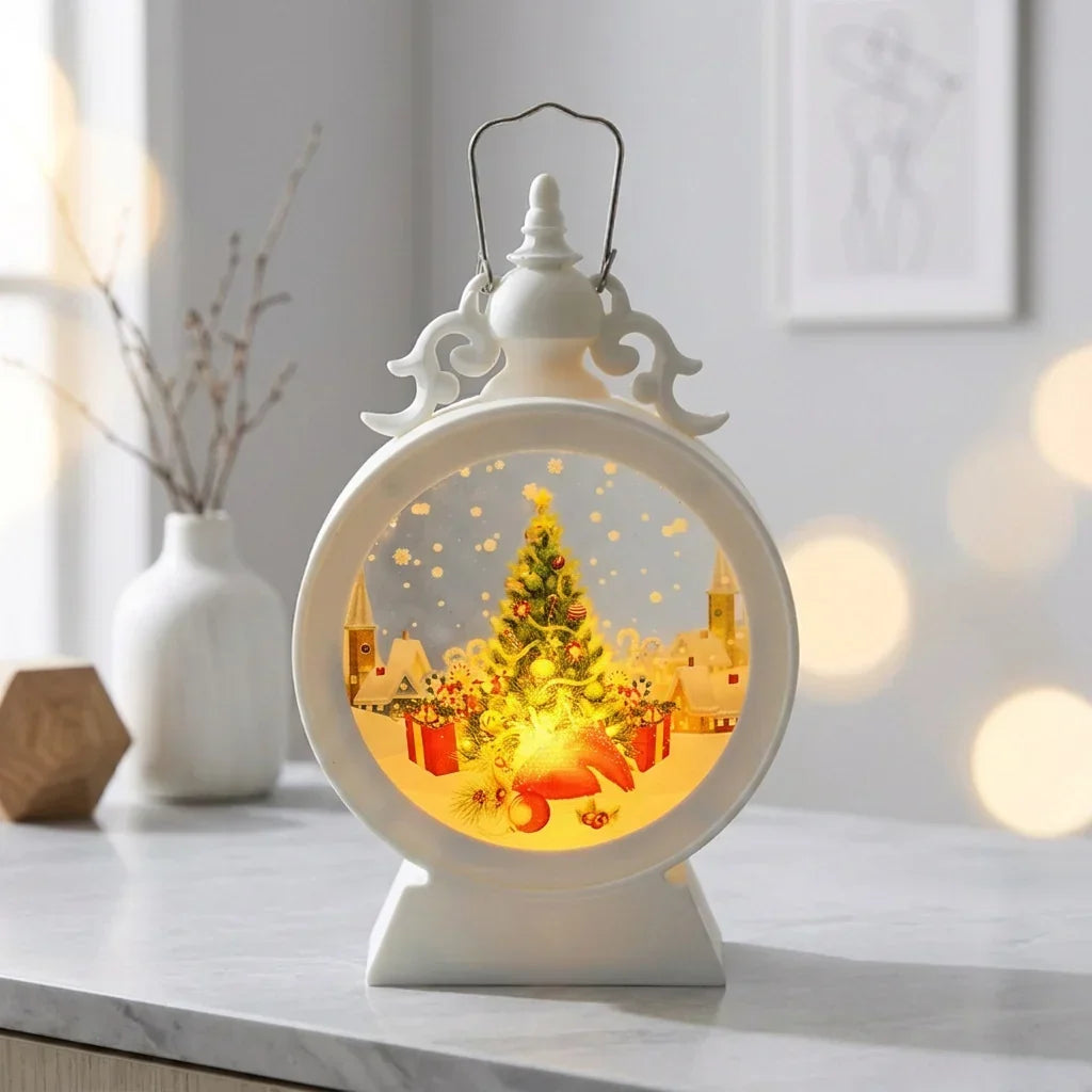 Decorative Lantern Warm White LED Lightweight Handle