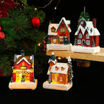 Decorative Light House-Shaped Warm LED Plug-In