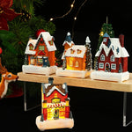 Decorative Light House-Shaped Warm LED Plug-In