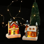 Decorative Light House-Shaped Warm LED Plug-In