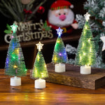 Decorative Mini Fir Built-In LED Color & Warm