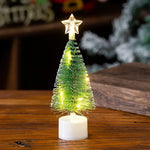 Decorative Mini Fir Built-In LED Color & Warm