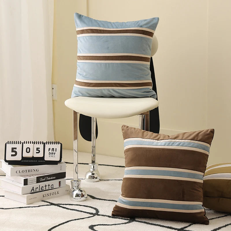 Decorative Pillow Cover Fine Velvet Concealed Zipper 18x18