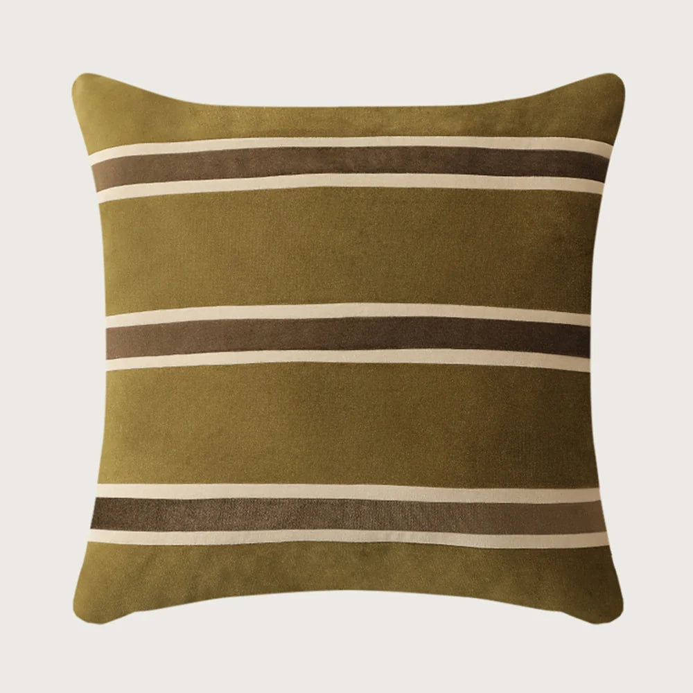 Decorative Pillow Cover Fine Velvet Concealed Zipper 18x18