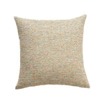 Decorative Pillow Cover Handcrafted Marled Cotton-Blend Concealed Zipper