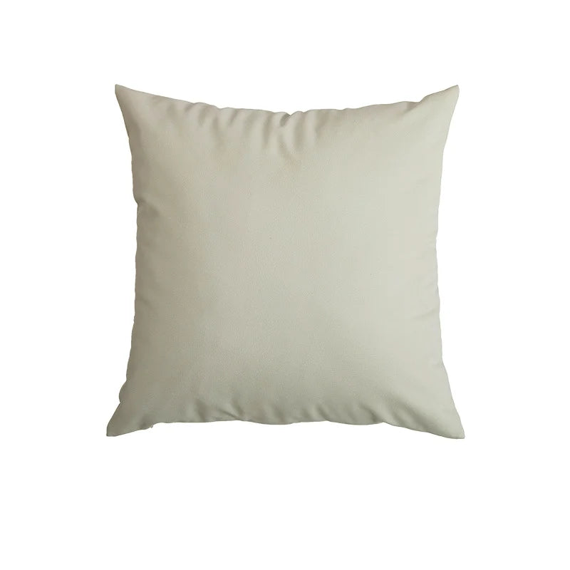 Decorative Pillow Cover Linen-Feel Hidden Zipper & Machine Washable