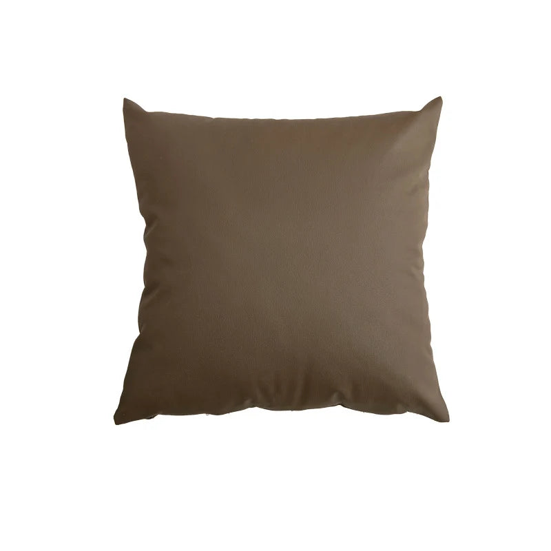 Decorative Pillow Cover Linen-Feel Hidden Zipper & Machine Washable