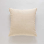 Decorative Pillow Cover Linen-Like Slub-Weave Canvas Back Concealed Zipper